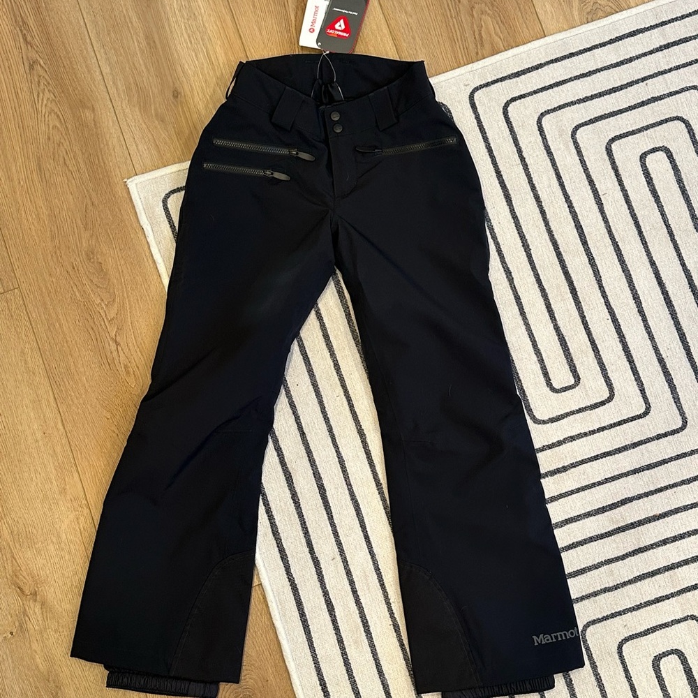 MARMOT Women’s ‘SLOPESTAR’ Black Ski/Snowboard Pant - Sz XS - NWT! Was $175